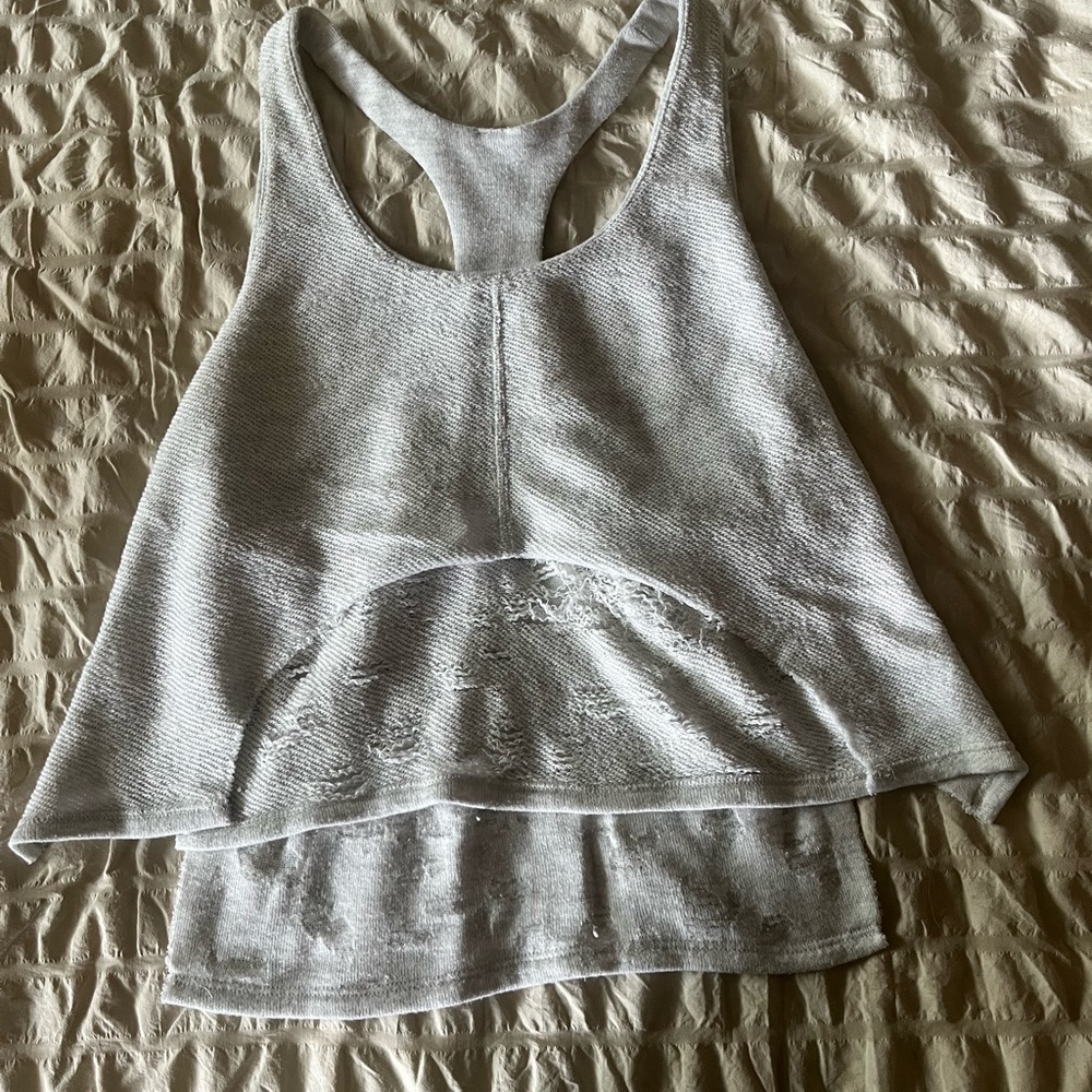 ALO Yoga Gray Tank Top